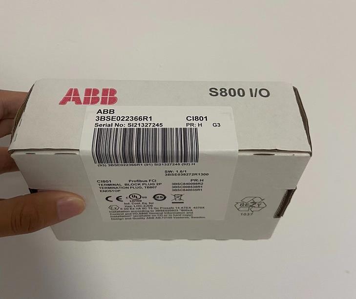 ABB Module CI801 3BSE022366R1 PROFIBUS FCI S800 Interface