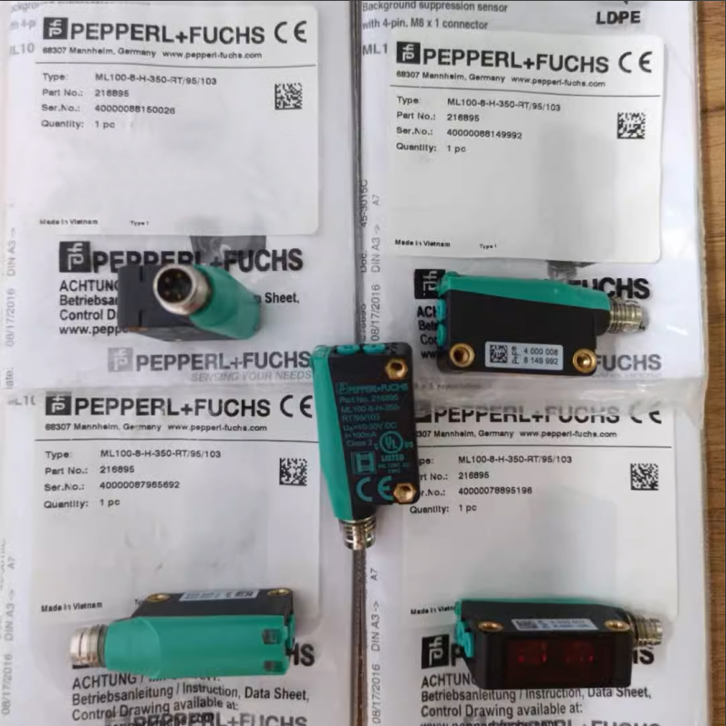 Pepperl+Fuchs original photoelectric sensor ML100-8-55-H-350-1000-RT/95/102/103/115b