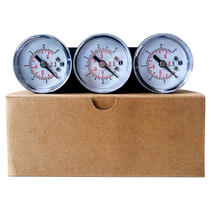 Siemens valve positioner pressure gauge 6DR4004-1M single acting, 6DR4004-2M double acting